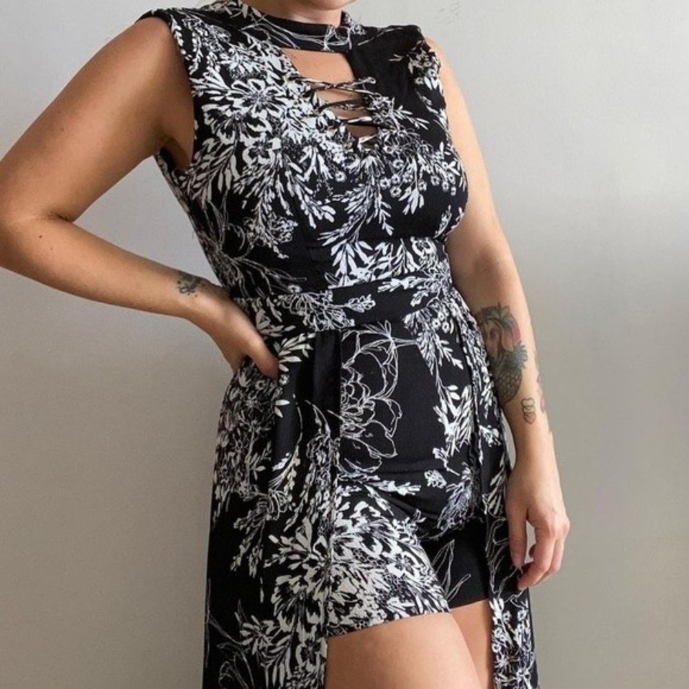 👗Takara Romper - Short with Overskirt. - Picture 3 of 3